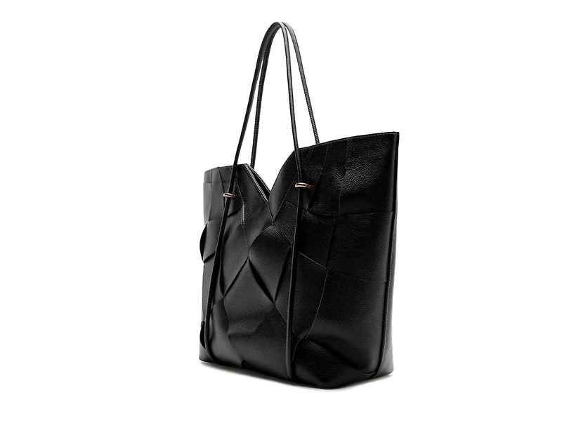 Sarah Leather Shopping Tote