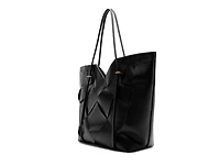 Sarah Leather Shopping Tote