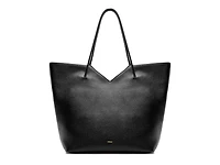 Sarah Leather Shopping Tote