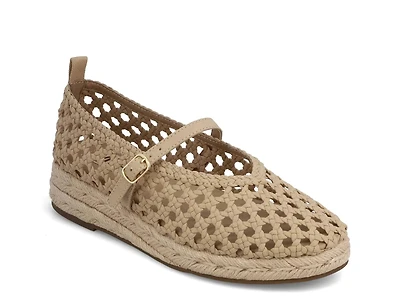 Ela Espadrille Mary Jane Flat
