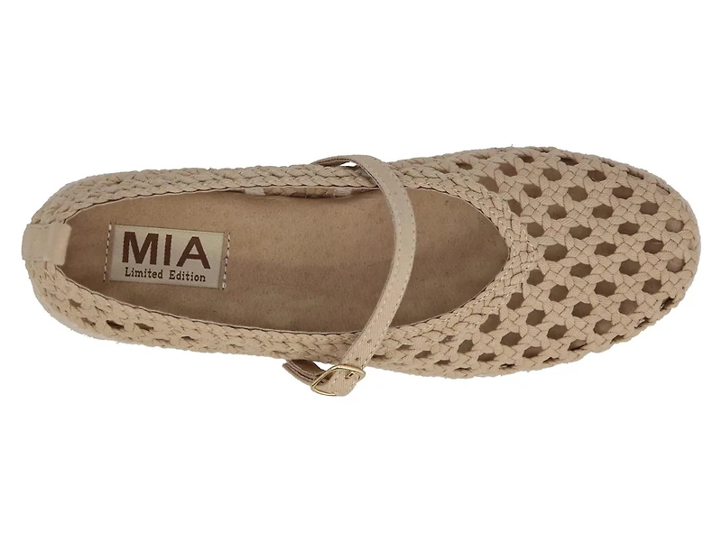Ela Espadrille Mary Jane Flat