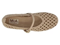Ela Espadrille Mary Jane Flat