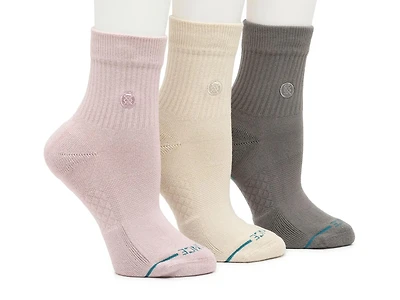 Icon Women's Quarter Socks - 3 Pack