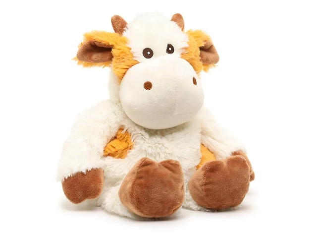 Pumpkin Spice Cow Warming Stuffed Animal