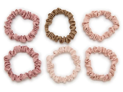 Satin Scrunchie Set - 6 ct.
