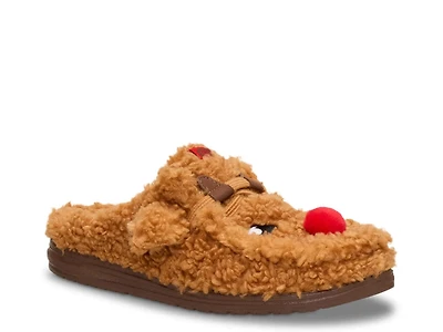 Wally Cozy Reindeer Slipper - Men's