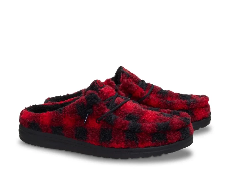 Wally Buffalo Plaid Slipper - Men's