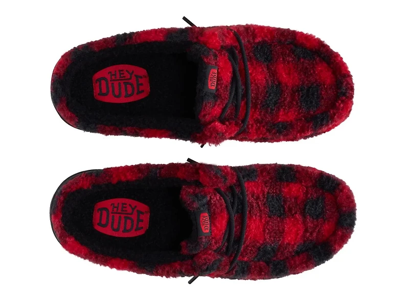 Wally Buffalo Plaid Slipper - Men's