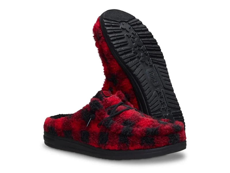 Wally Buffalo Plaid Slipper - Men's