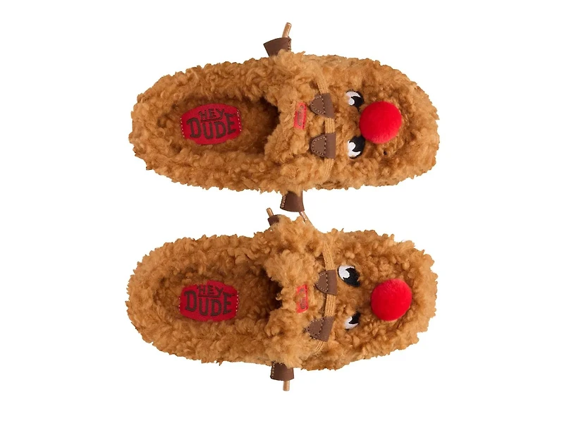 Wally Cozy Reindeer Slipper - Kids'
