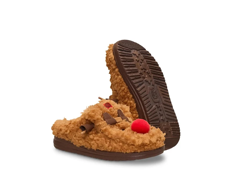 Wally Cozy Reindeer Slipper - Kids'