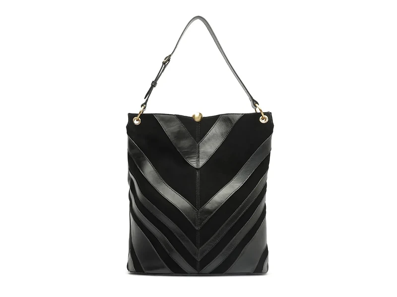Aurora Leather Hobo Bag
