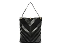 Aurora Leather Hobo Bag