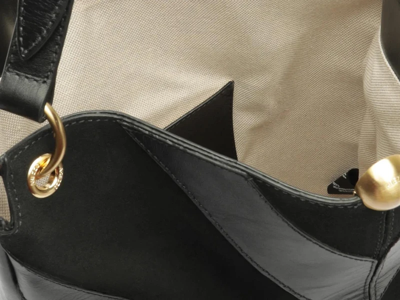 Aurora Leather Hobo Bag