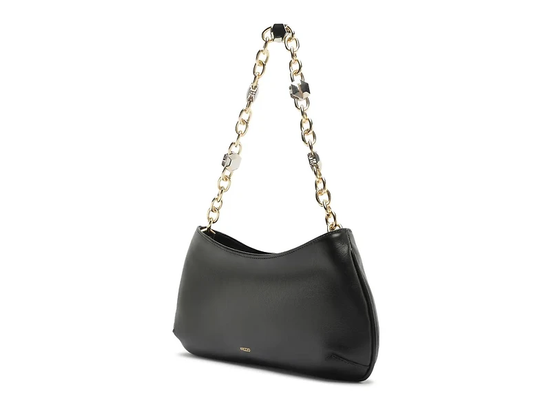 Luna Baguette Leather Shoulder Bag