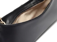 Luna Baguette Leather Shoulder Bag
