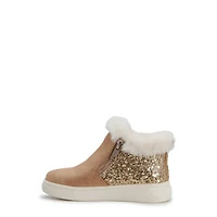Toddler Girls' Lil Pearl Glitter Sneaker Bootie