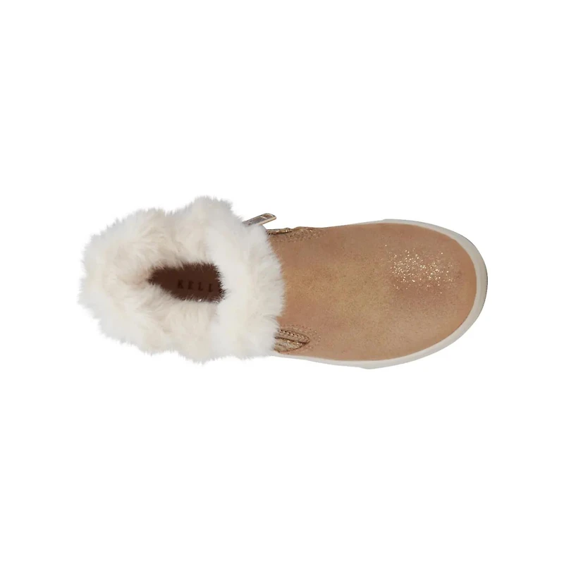 Toddler Girls' Lil Pearl Glitter Sneaker Bootie