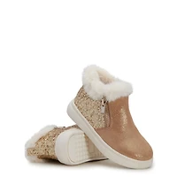 Toddler Girls' Lil Pearl Glitter Sneaker Bootie