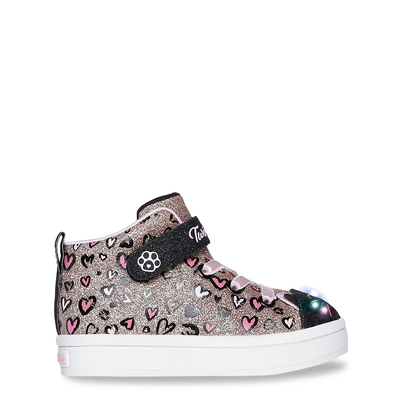 Toddler Girls' Twi-Lites 2.0 Leopard Cat Sneaker