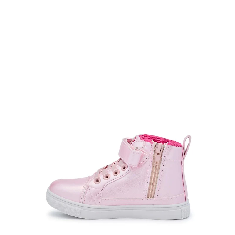 Youth Girls' Reverse Sequin High Top Sneaker