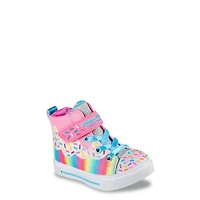 Toddler Girls' Twinkle Spark Sprinkle Party Hi Top Sneaker