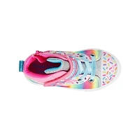 Toddler Girls' Twinkle Spark Sprinkle Party Hi Top Sneaker