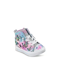 Toddler Girls' Twinkle Sparkle Flutter Hi Top Sneaker