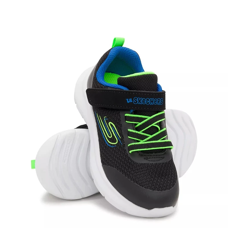 Toddler Boys' Skech Fast Brisk Buddies Running Shoe