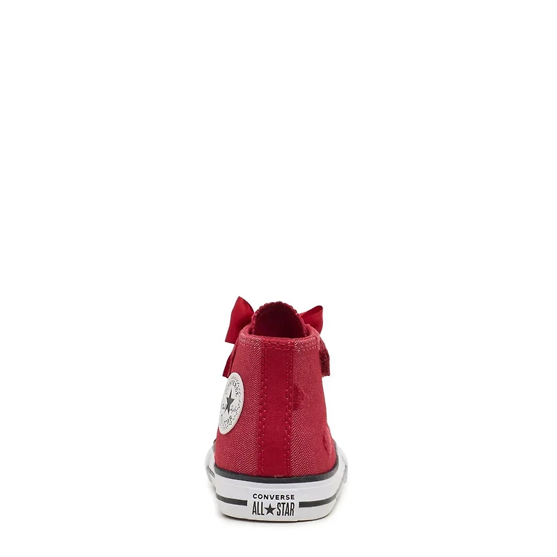 Toddler Girls' Chuck Taylor All Star Bow Easy On High Top Sneaker