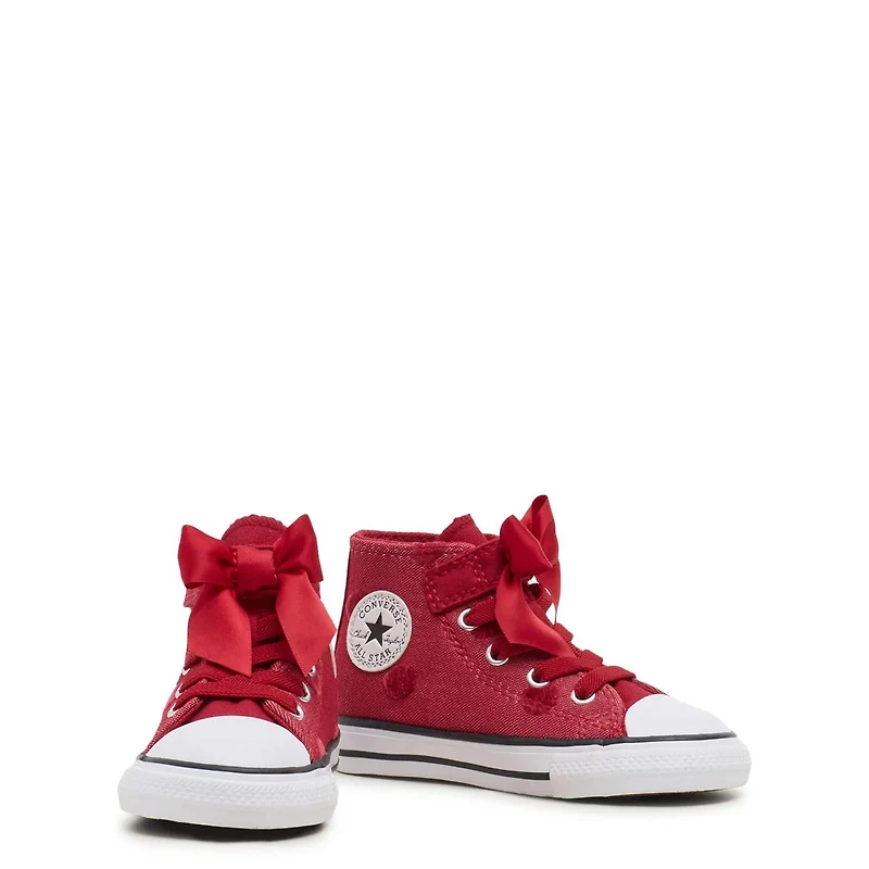 Toddler Girls' Chuck Taylor All Star Bow Easy On High Top Sneaker