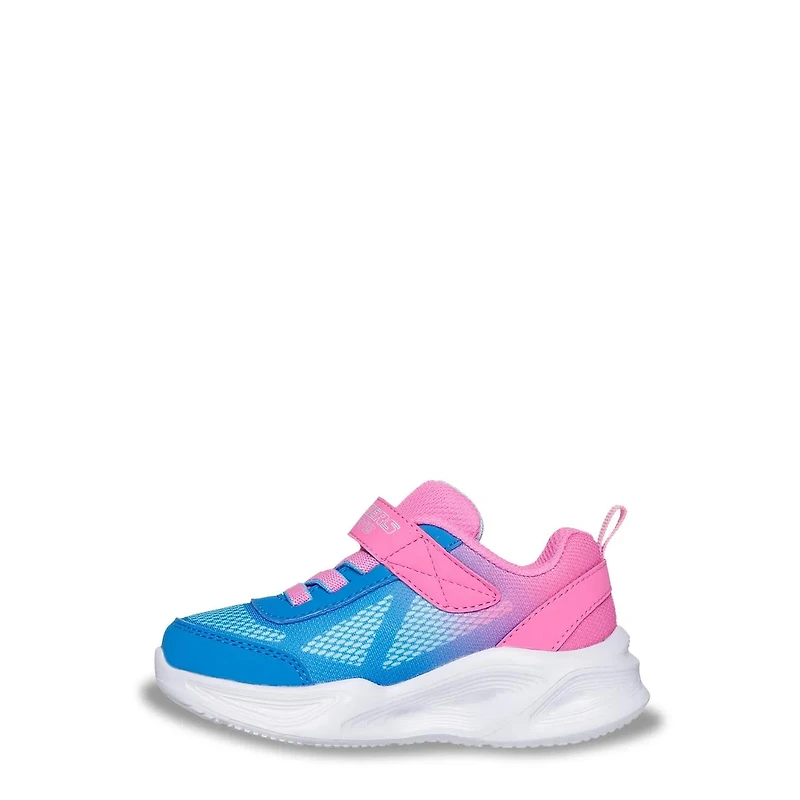 Toddler Girls' S-Lights Sola Glow Ombre Deluxe Running Shoe