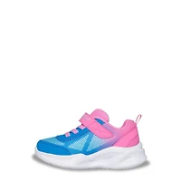 Toddler Girls' S-Lights Sola Glow Ombre Deluxe Running Shoe