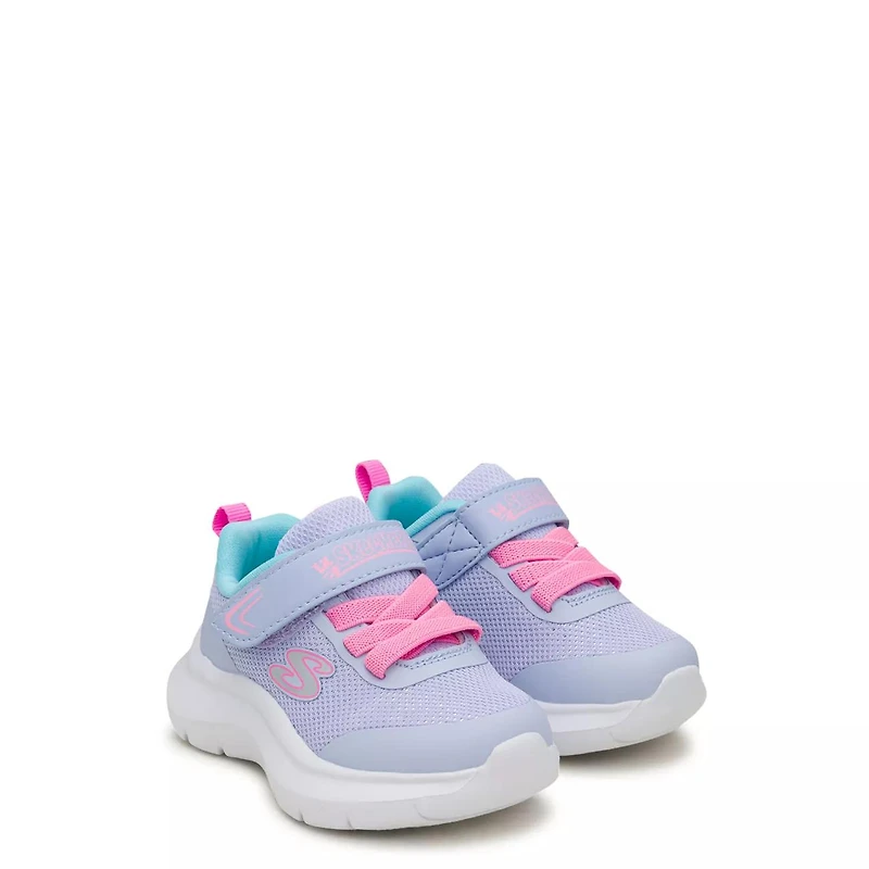 Toddler Girls' Skech Fast Running Shoe