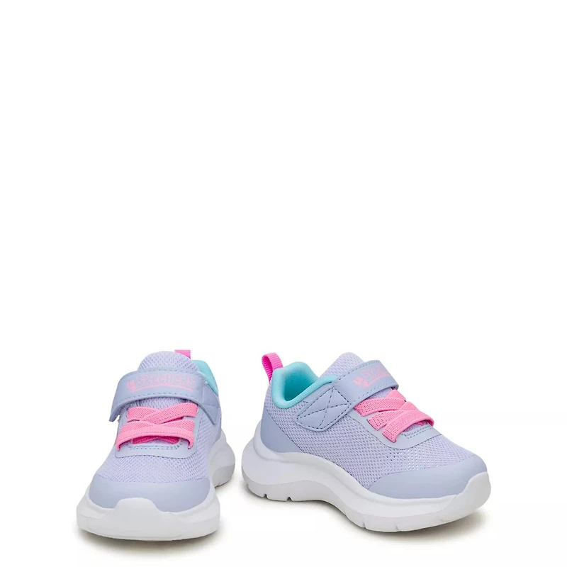 Toddler Girls' Skech Fast Running Shoe