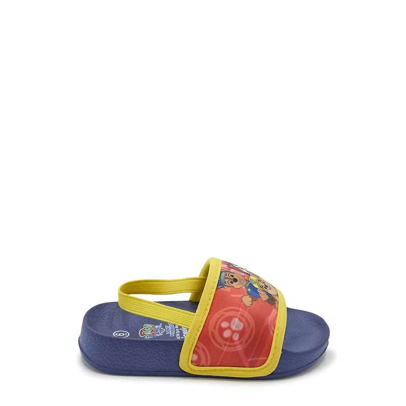 Kids’ Paw Patrol character sling‑back slides