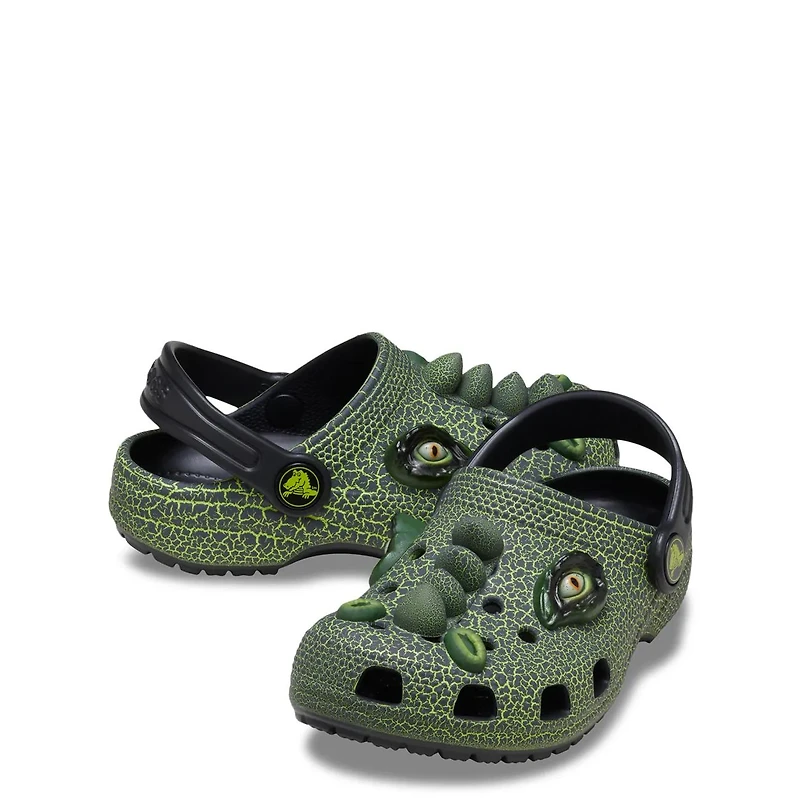 Toddler Classic IAM Scary Dino Clog