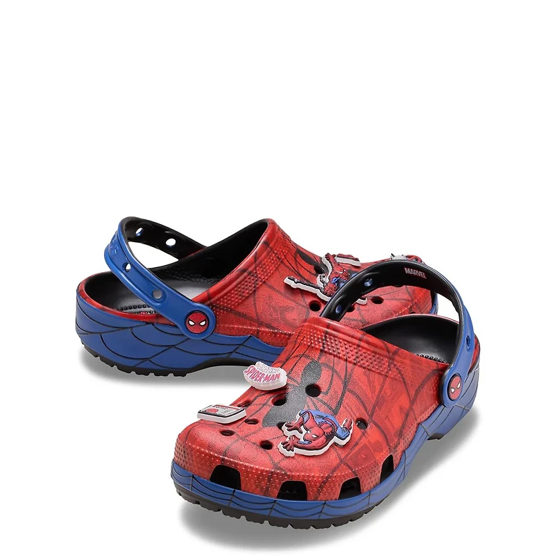 Toddler Boy's Spiderman Web Classic Clog Sandal