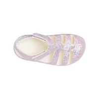 Toddler Girl's Classic Glitter Fisherman Sandal