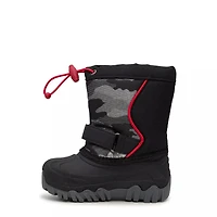 Toddler Boys' Evan Waterproof Light-Up Winter Boot