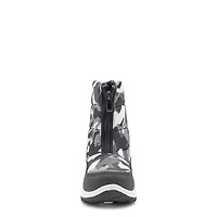 Toddler Boy's Waterproof Dig Camo Front Zip Winter Boot