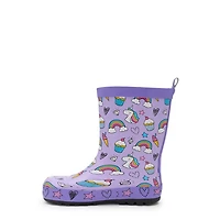 Toddler Girls' Patty Cake Waterproof Rain Boot