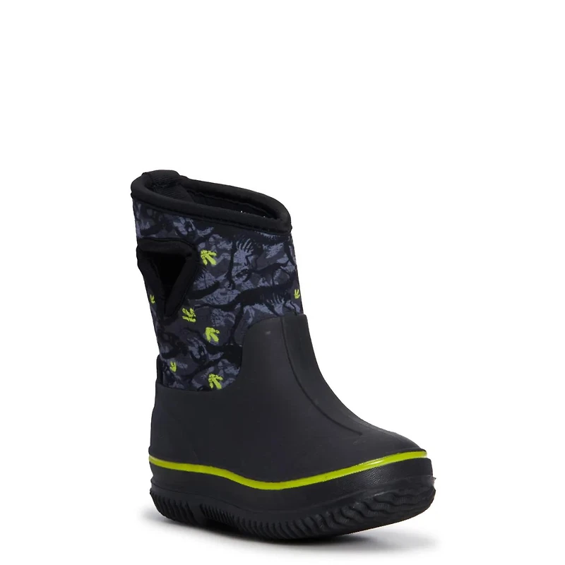 Toddler Girls' Dino Waterproof Winter Boots