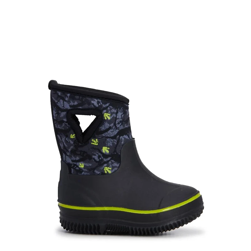 Toddler Girls' Dino Waterproof Winter Boots