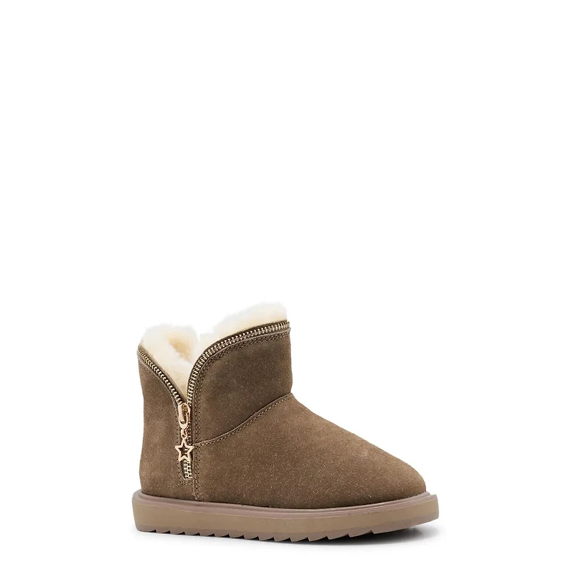 Girls Cozy Zip Bootie