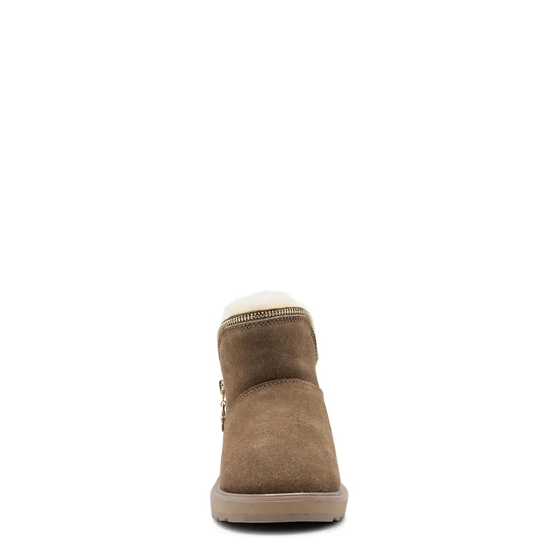 Girls Cozy Zip Bootie