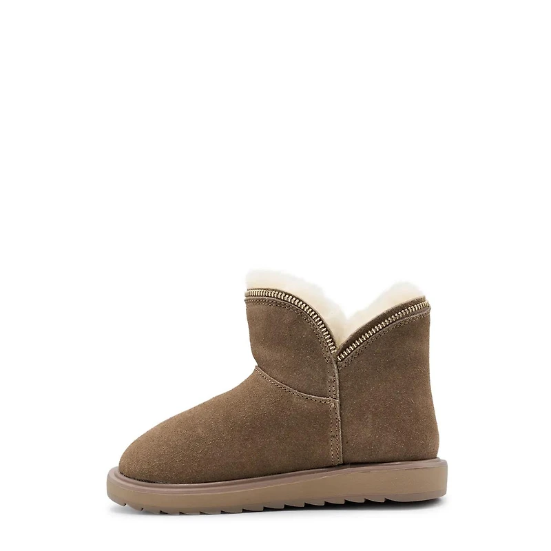 Girls Cozy Zip Bootie