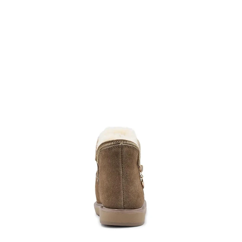 Girls Cozy Zip Bootie