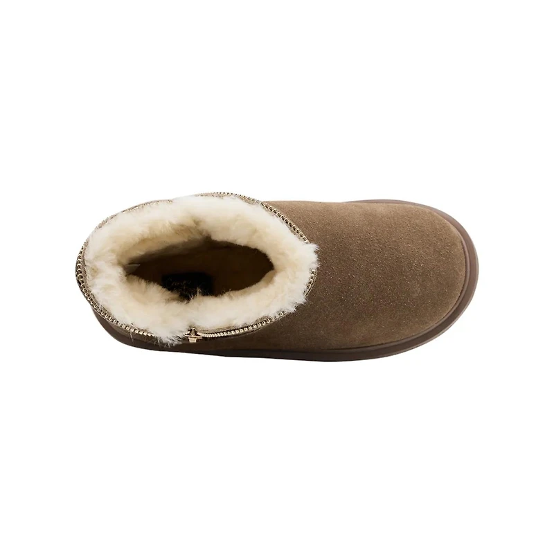 Girls Cozy Zip Bootie