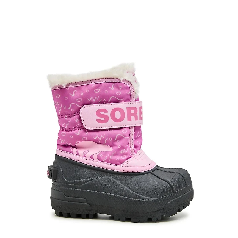 Toddler Girls' Snow Commander Waterproof Winter Boot